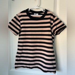 Uniqlo kids striped crewneck - medium